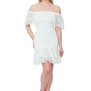 White Lace Posh Couture Dress